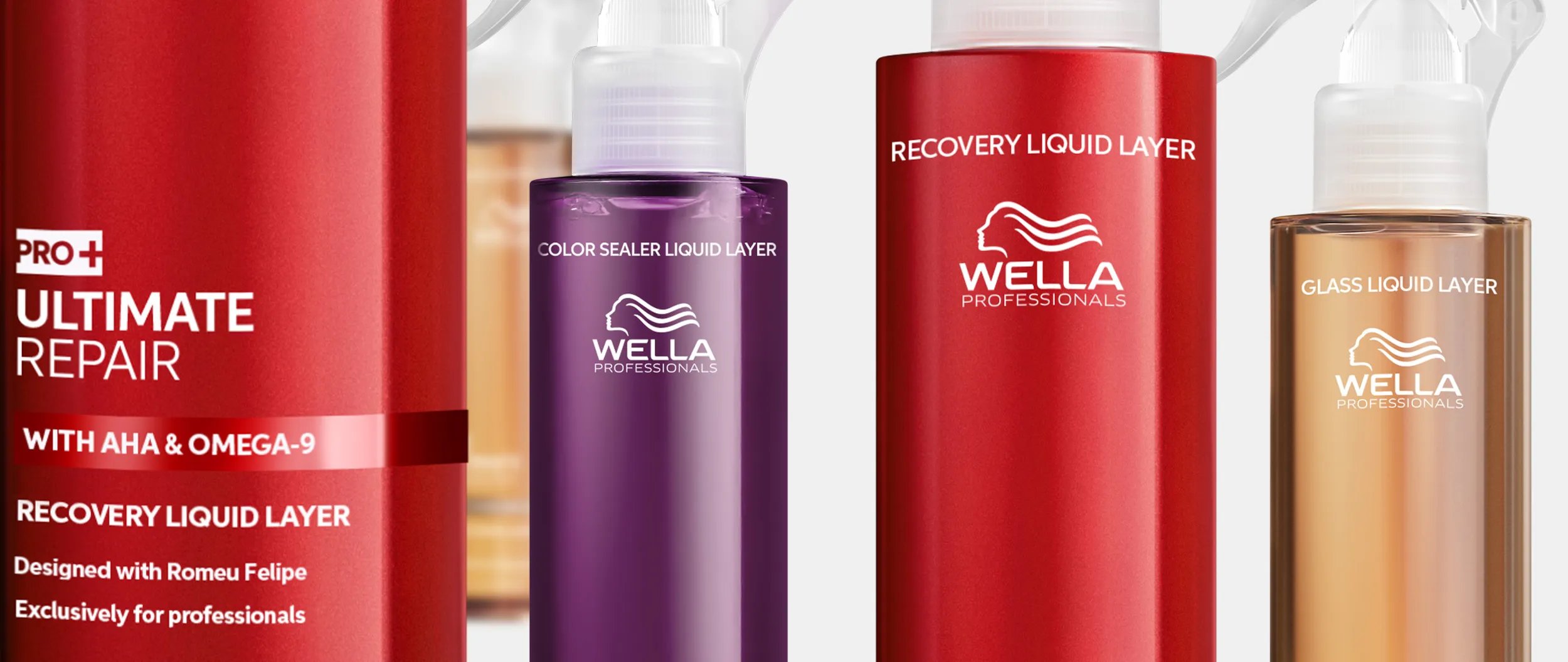 Close-up product image of Layer Up! treatments against white background.