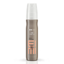 Wella EIMI body crafter volume spray packshot - a pewter bottle with a white lid and pink EIMI logo.