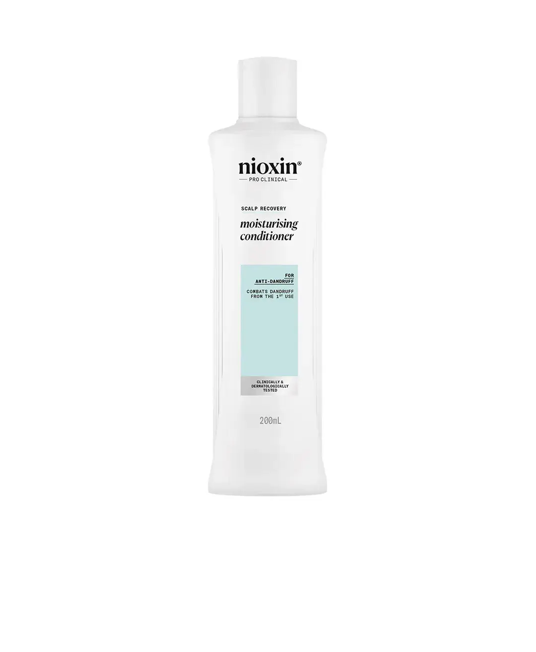 Nioxin Moisturizing Conditioner su sfondo bianco