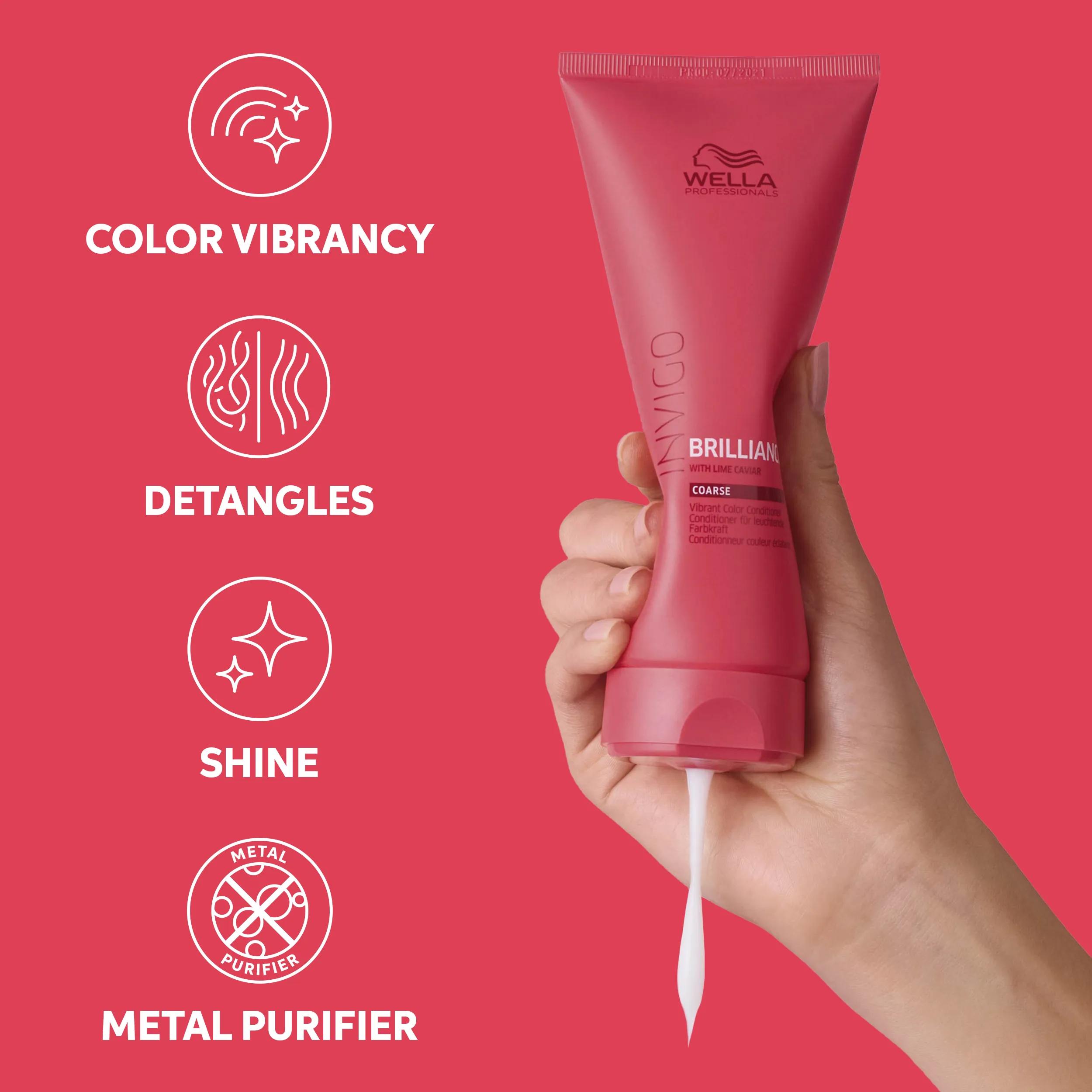 Invigo Brilliance Vibrant Color Conditioner for Coarse Hair 4