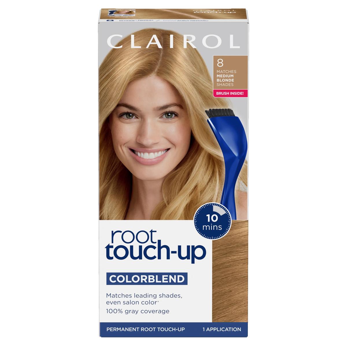 Coloration permanente Root Touch-Up, 8 Blond Moyen, 1 kit | Clairol CA