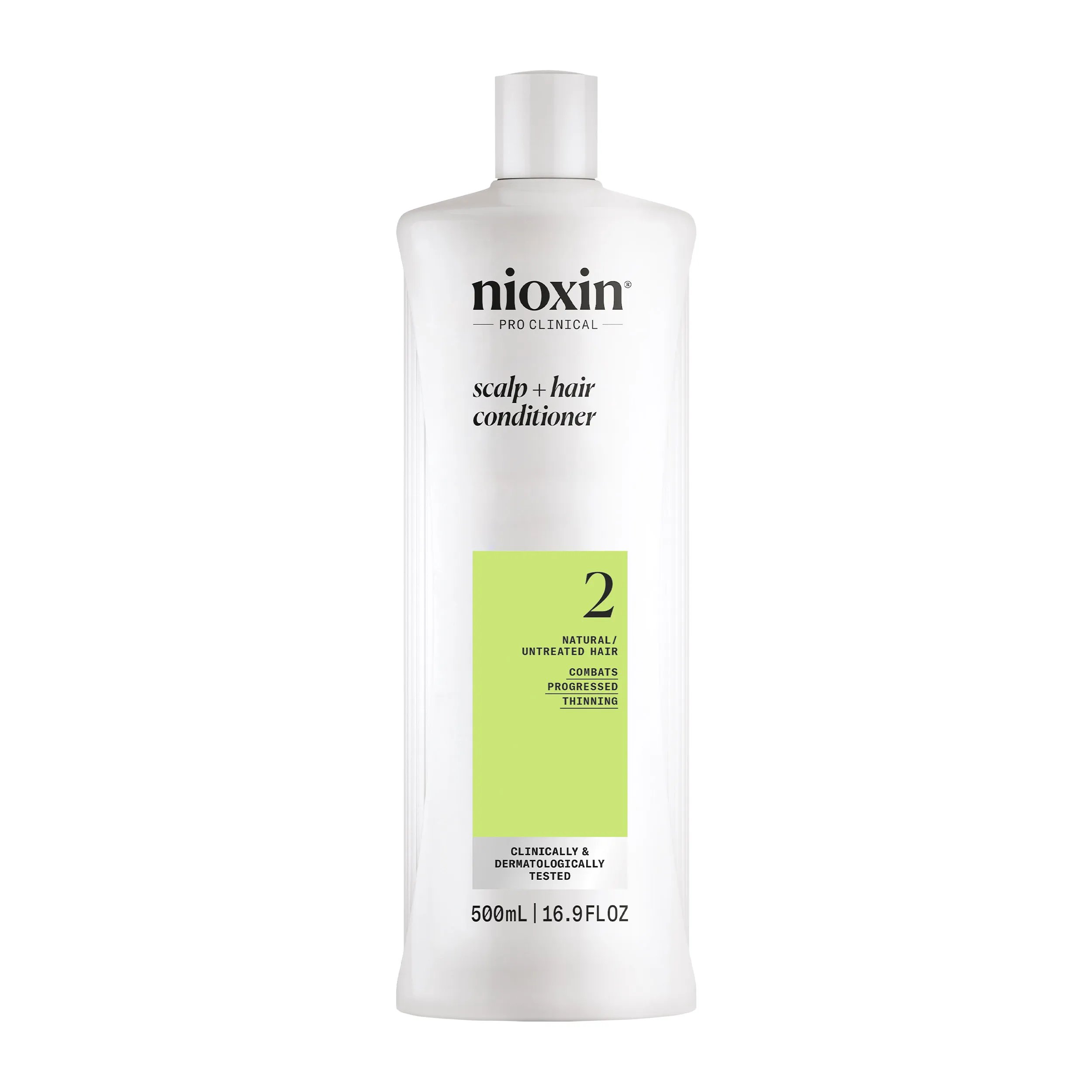 Nioxin System 2 Scalp and Hair Conditioner against white background