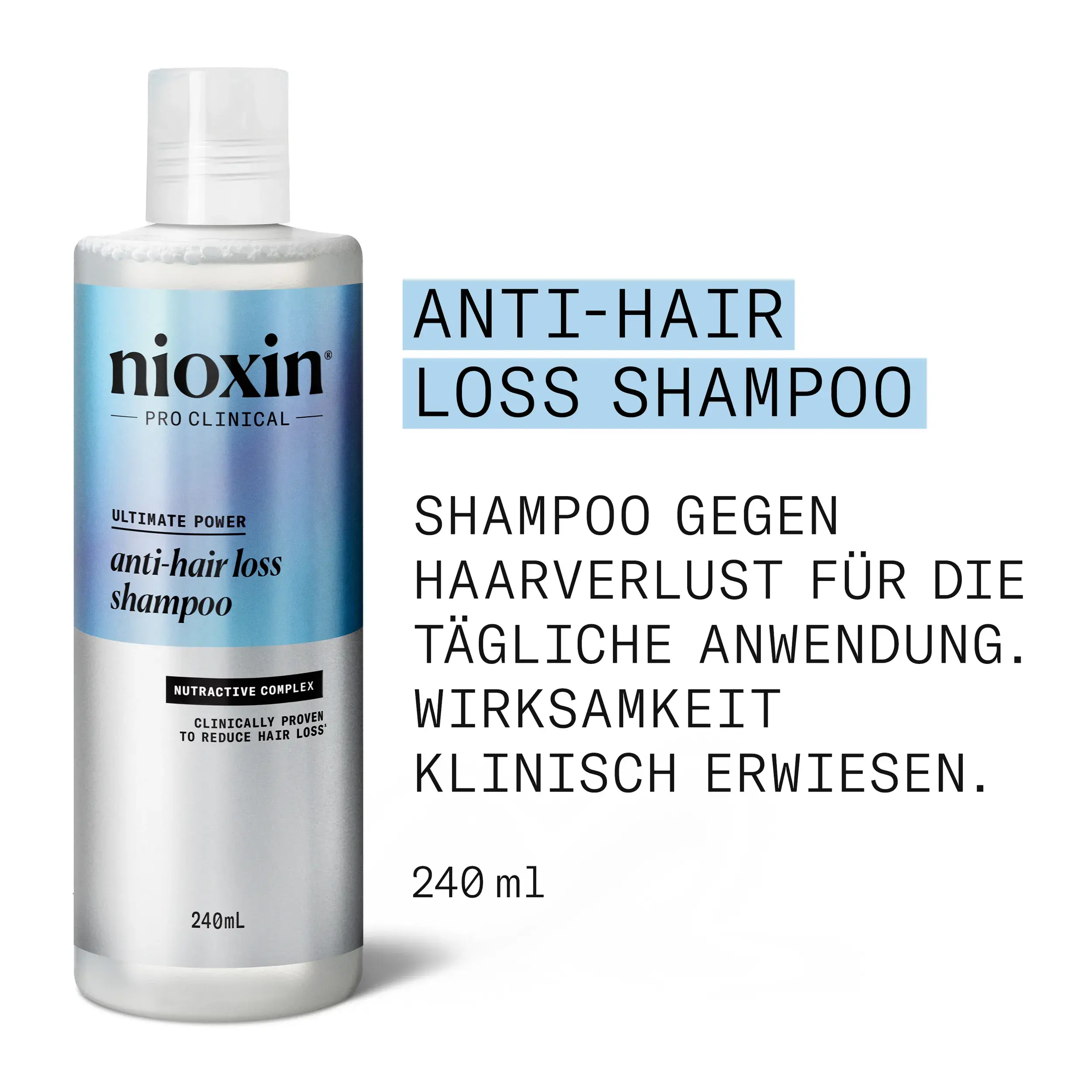 Klinisch erwiesen Anti Hair Loss Shampoo