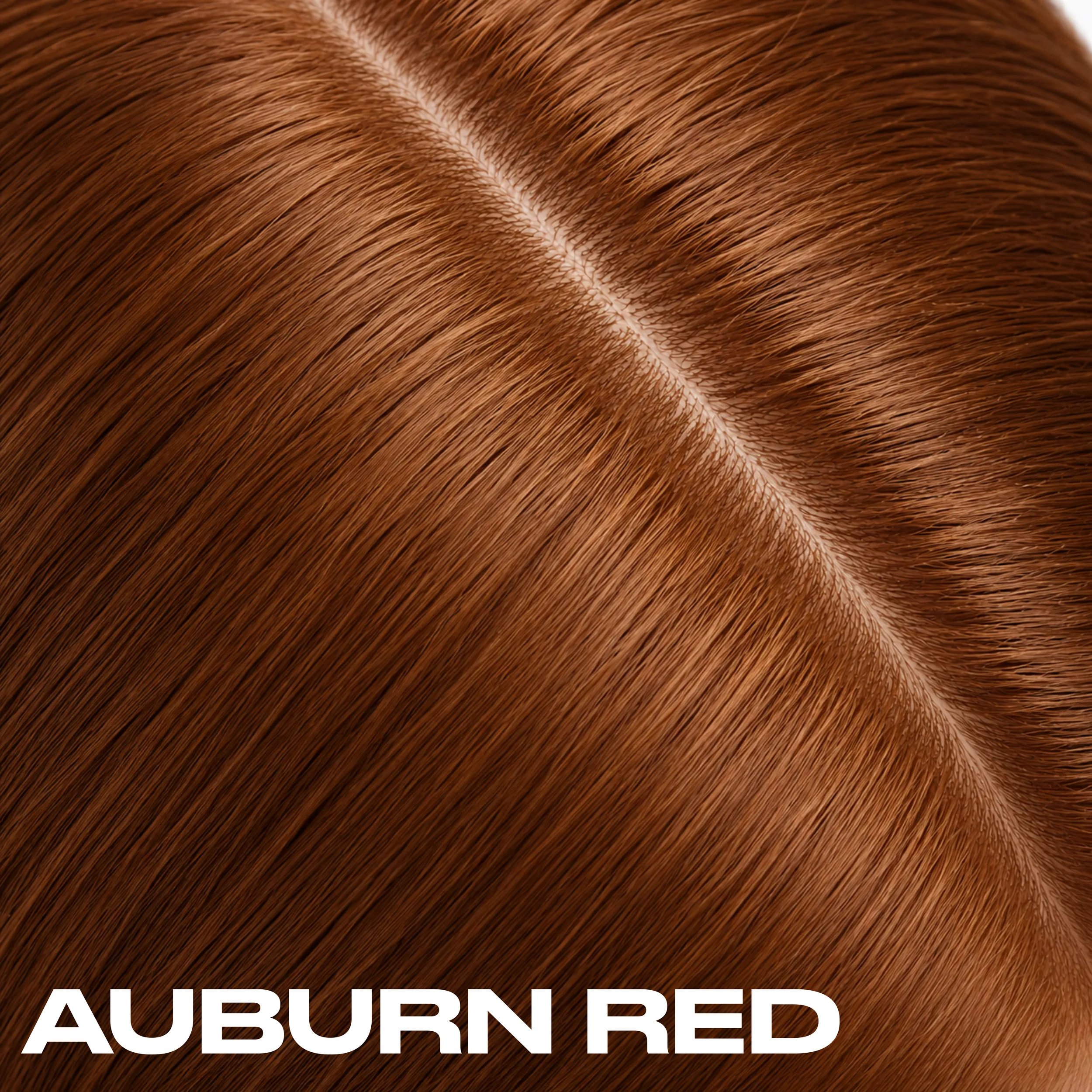 Clairol Hair Color Spray - Swatch Auburn Red