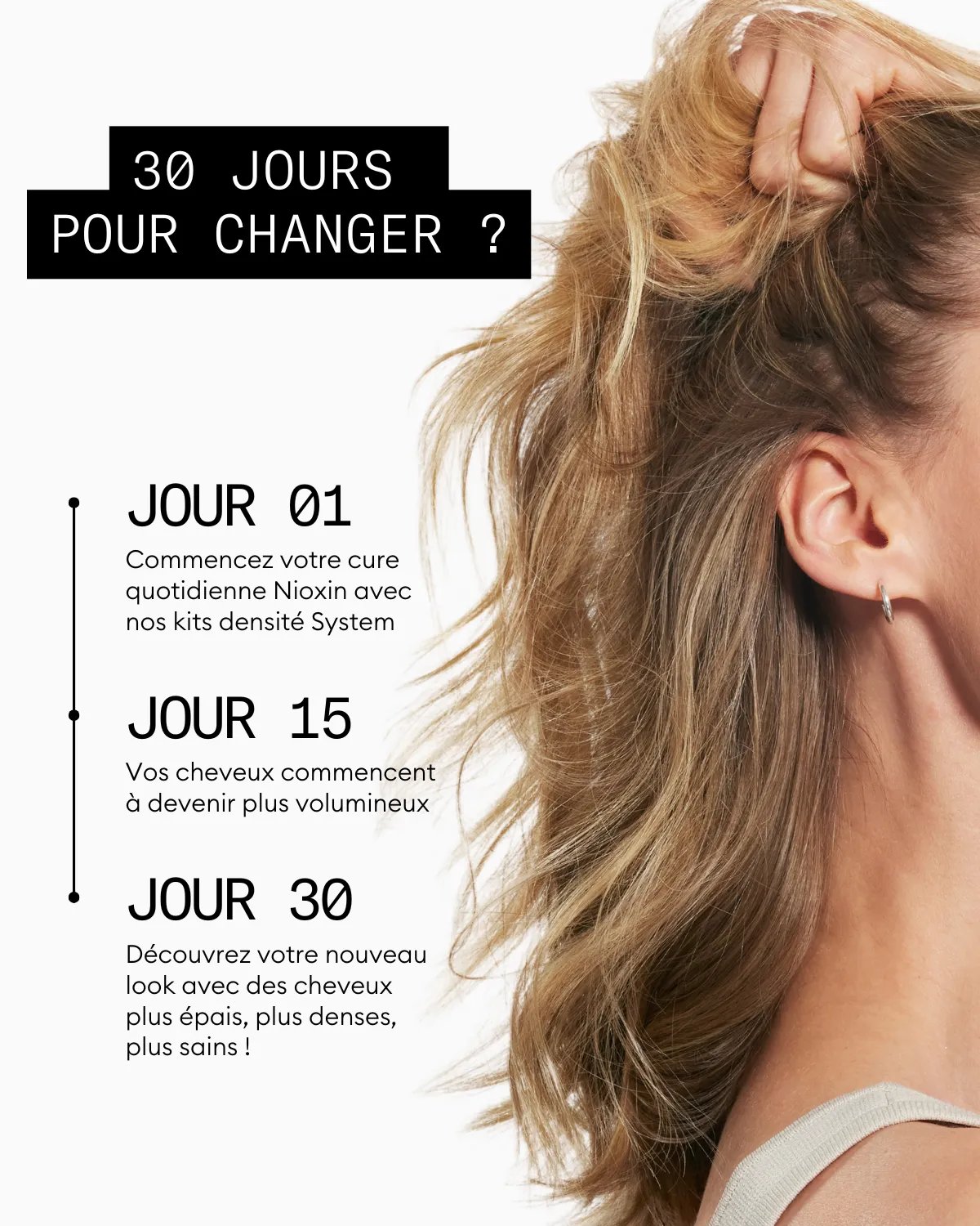 NIOXIN 30 JOURS POUR CHANGER


