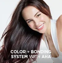 Color + Bonding system with AHA