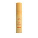 Packshot of Wella Professionals Invigo Sun Leave in a yellow bottle with red font and a  red Wella logo.