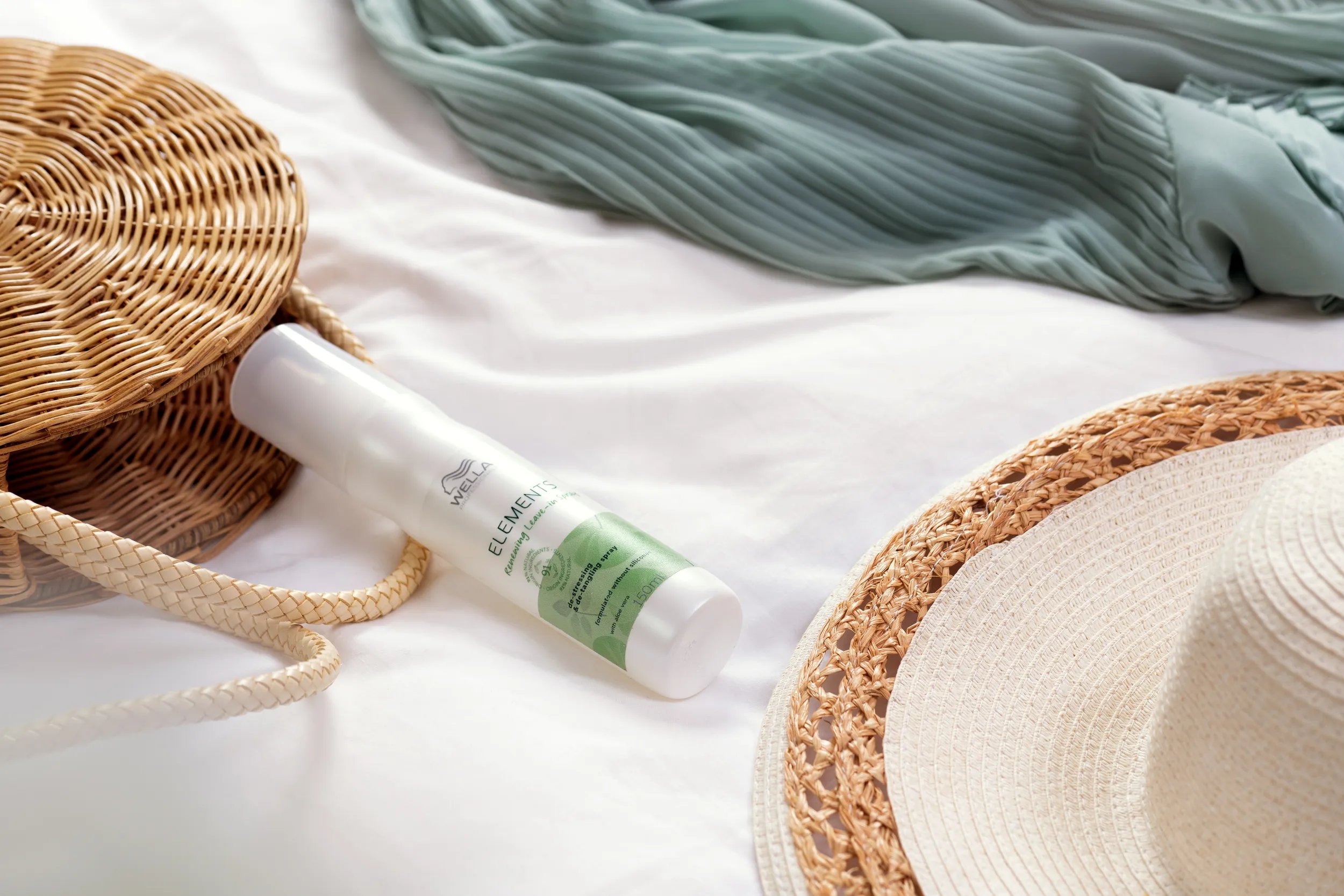Bottle of Elements Renewing Leave-In Spray by Wella Professionals