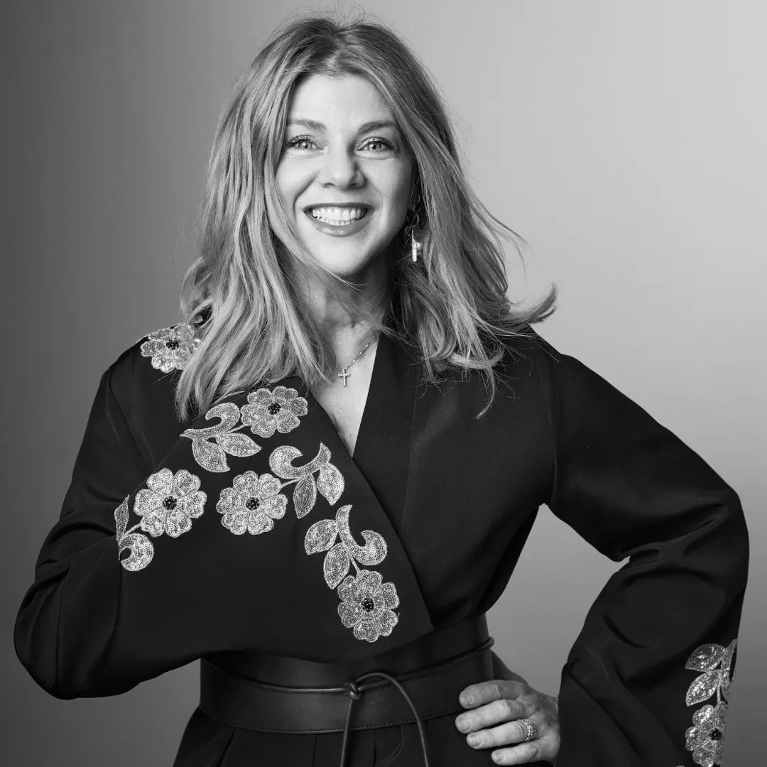 Black and white photo of Renya Xydis